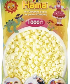 Hama 1000pcs perles creme