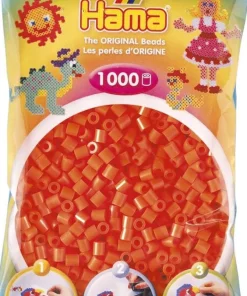 Hama 1000pcs perles orange