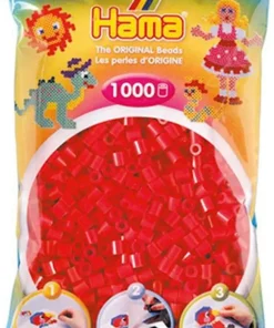 Hama 1000pcs perles rouge