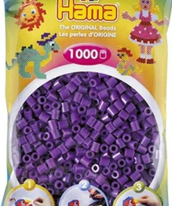 Hama 1000pcs perles violet