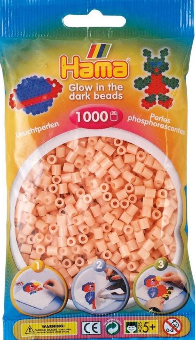 Hama 1000pcsperles rouge fluo