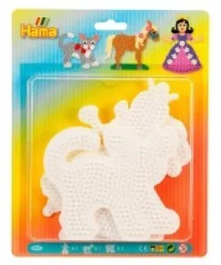 Hama plaques de base perles à repasser 4 pièces Princesse