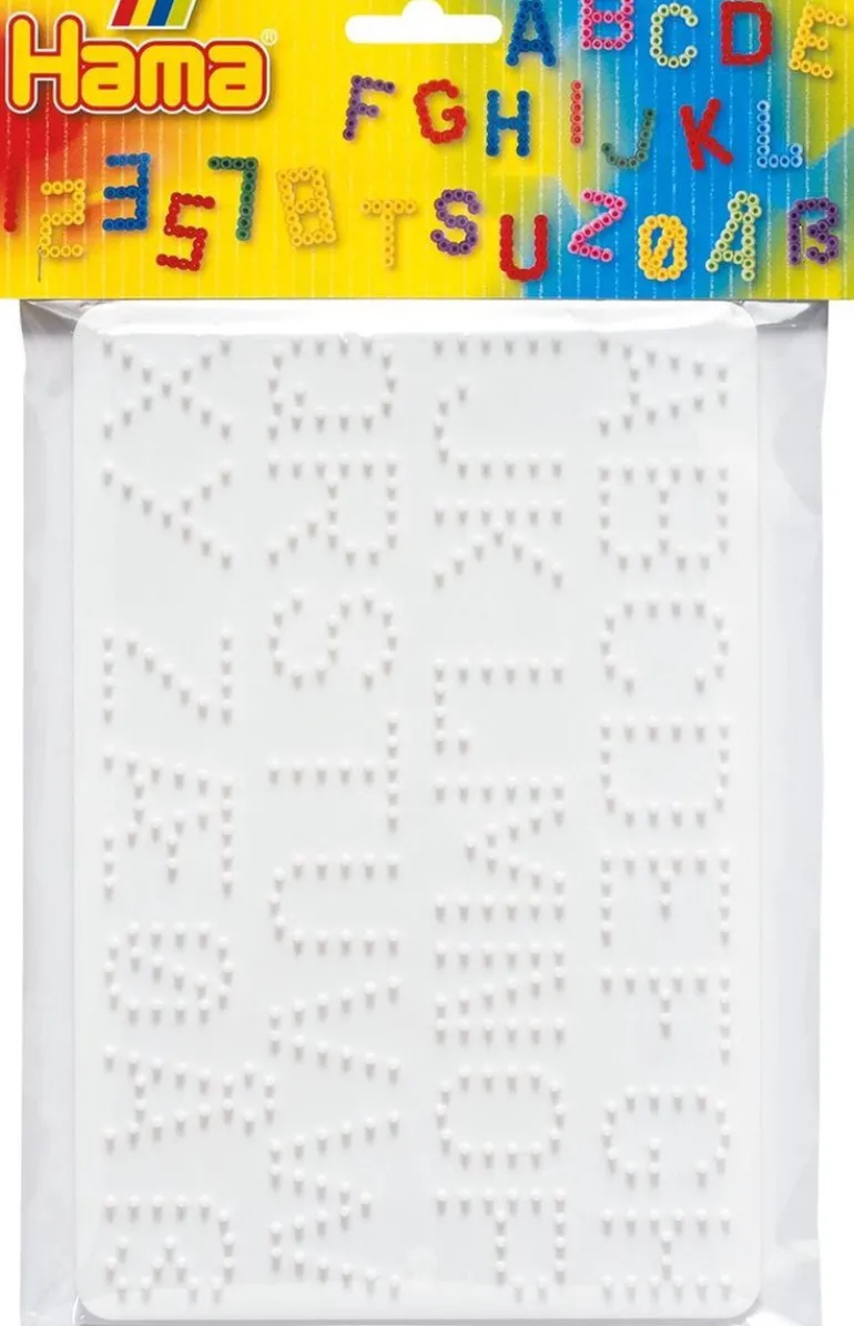 Hama plaques de perles à repasser lettres et chiffres