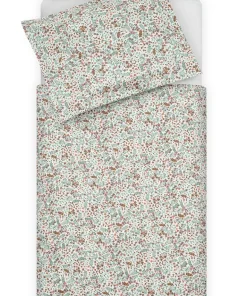 Housse de Couette + Taie 100 x 140 cm Bloom Coton