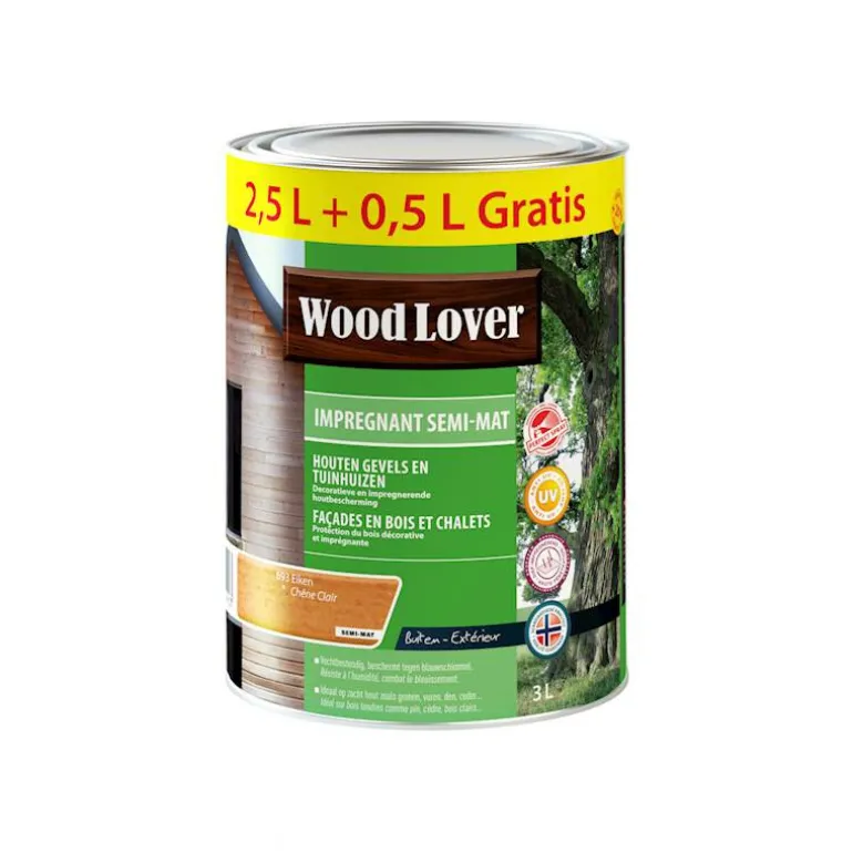 Impregnant chêne clair promo 3 L