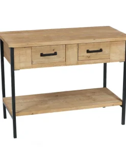Impressive console 2 tirroirs 90x69x42 cm