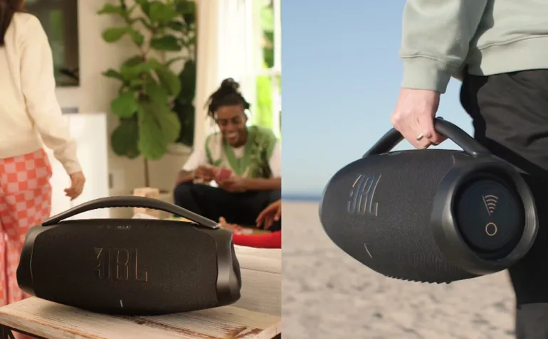 JBL Boombox 3 WiFi - Enceinte Bluetooth portable - Noir