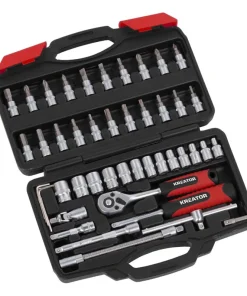 Jeu à douilles 46 pièces 1/4''