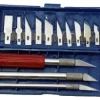 Jeu couteau modelisme 16 pièces