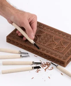 Jeu de ciseaux à bois mini 12 pièces