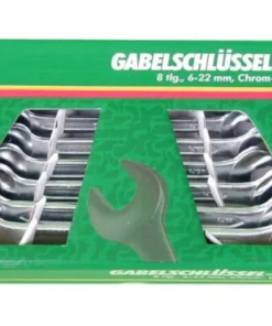 Jeu de clés à fourches CV 8 x ( 6 - 22 mm )