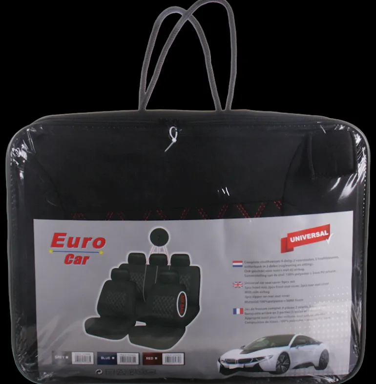Jeu de housses sport rouge