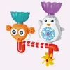 Joue de bain crabe et pingouin