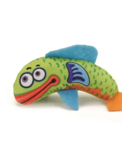 Jouet chat en textile flippy 10 cm