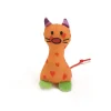 Jouet chat textile mira 8 cm