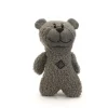Jouet chien textile boris 23 cm