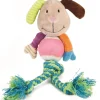 Jouet chien textile genjo 21 cm
