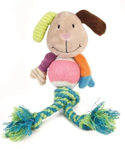 Jouet chien textile genjo 21 cm