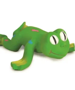 Jouet grenouille latex vert petit