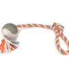 Jouet tirer en textile wiza gris / blanc