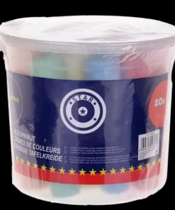 Jumbo craies de couleurs 20 pièces
