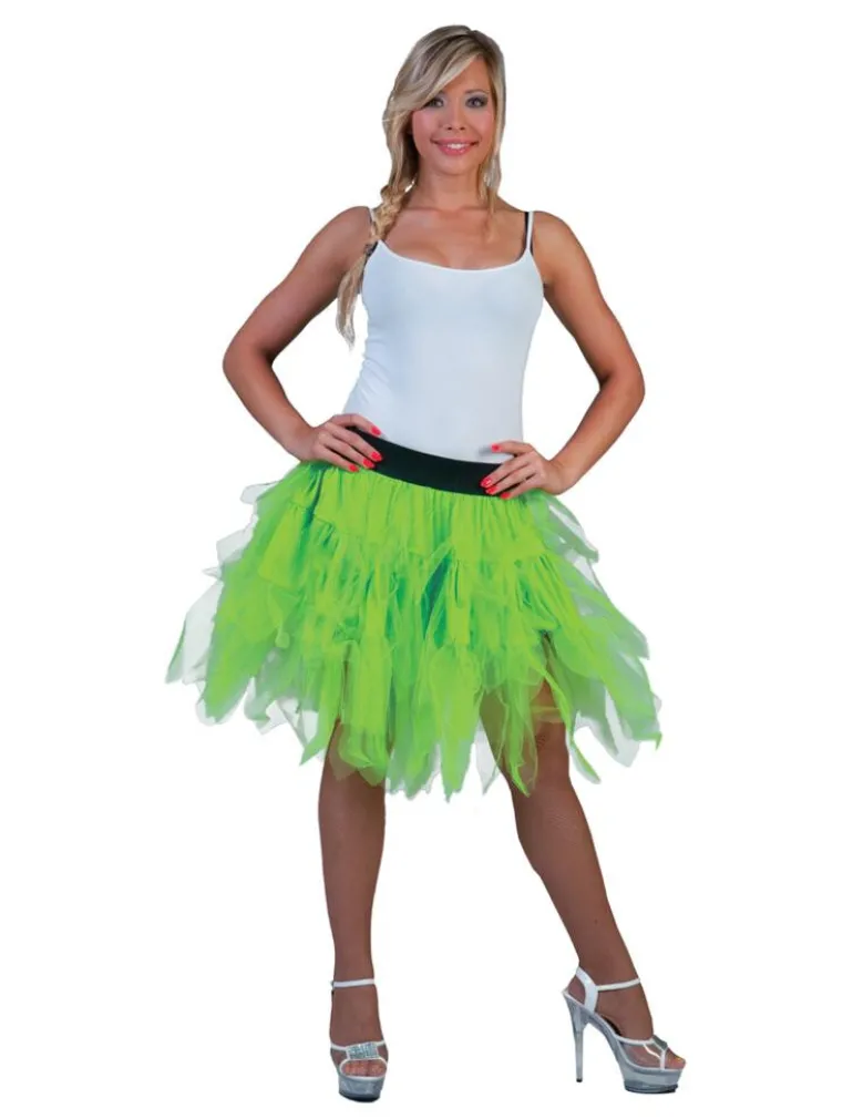 Jupe en Tulle Vert Femme - Taille Unique