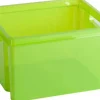 Keter Crownest Boîte de Rangement Vert Clair - 42,6x36,1x26cm - 30L