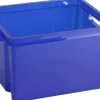 Keter Crownest Boîte de Rangement Blue - 42,6x36,1x26cm - 30L