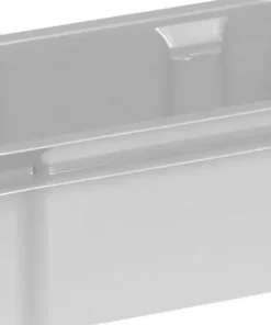 Keter Crownest Boîte de Rangement Gris Clair - 36x21x35,5cm - 7L