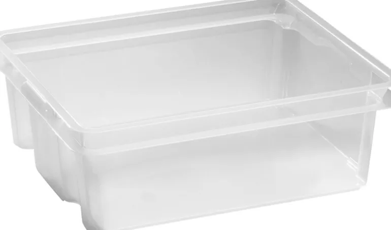Keter Crownest Boîte de Rangement Transparent - 43x36x14,5cm - 17L