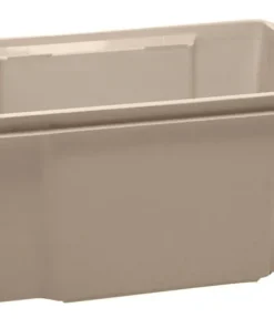 Keter Maxi Crownest Boîte de Rangement Taupe - 59x39x30cm - 50L