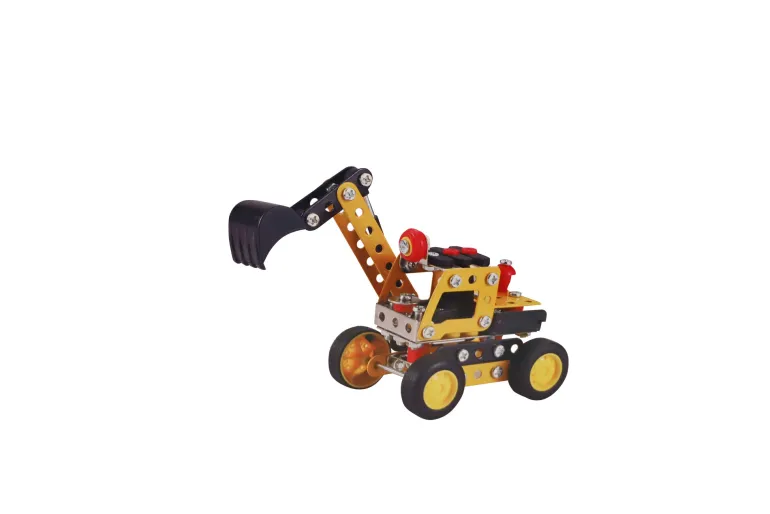Kit de construction excavatrice 155 pièces