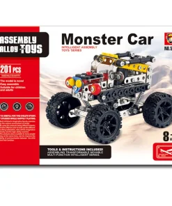 Kit de construction monster car 199 pièces
