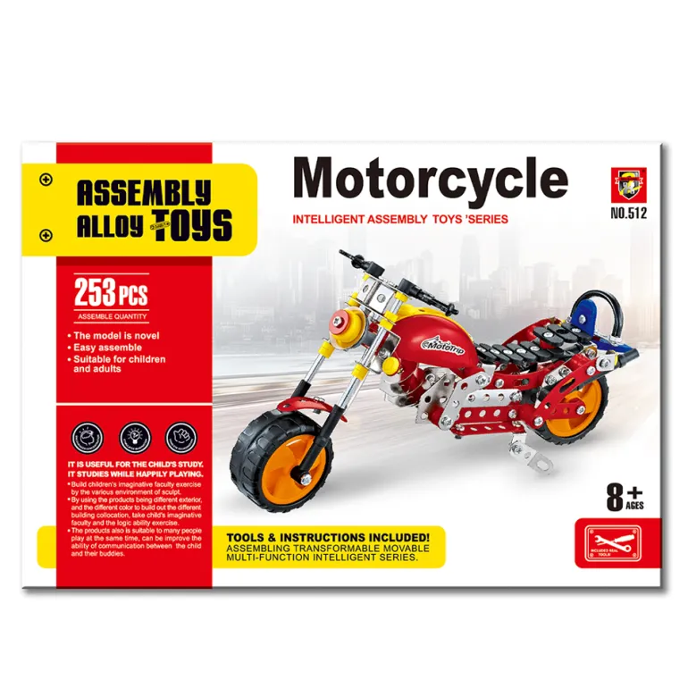 Kit de construction moto 255 pièces