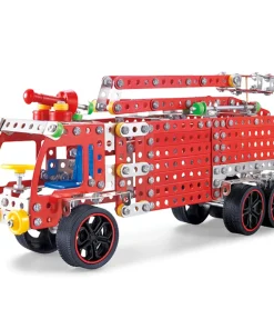 Kit de construction voiture pompiers 528 pièces