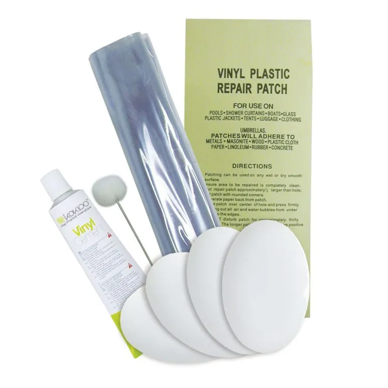 Kit de réparation vinyle étanche