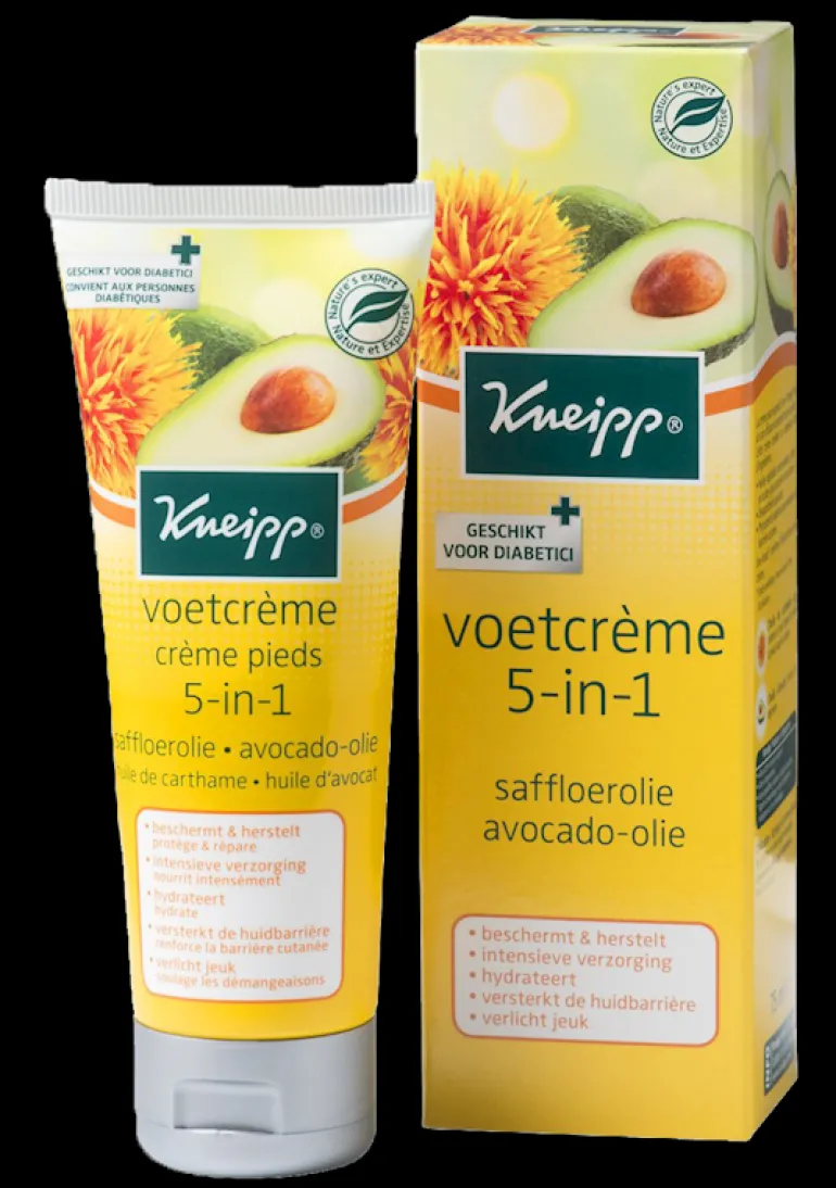 Kneipp crème pieds 5 en 1 75 ml