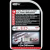 Lampe 13 x 36 mm blanche