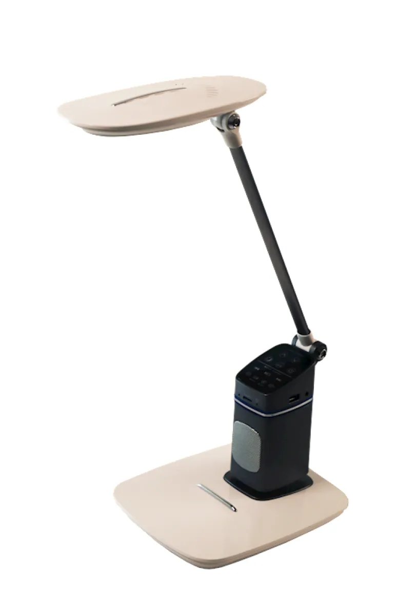 Lampe bureau LED, argent, 10 W