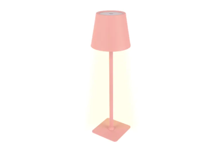 Lampe de table LED sans fil Sphere avec commande tactile - Dimmable - USB - Rose