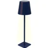 Lampe de table LED sans fil Sphere avec commande tactile - Dimmable - USB - Bleu