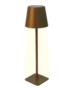 Lampe de table LED sans fil Sphere avec commande tactile - Dimmable - USB - Champagne