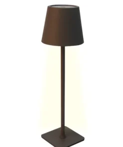 Lampe de table LED sans fil Sphere avec commande tactile - Dimmable - USB - Gris clair