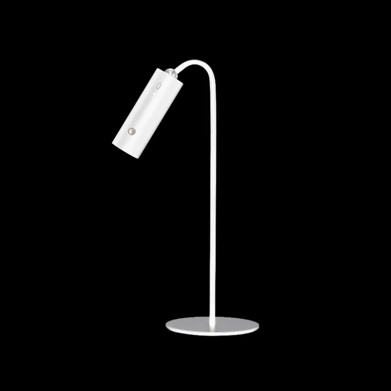 Lampe de table LED sans fil Desk avec commande tactile - Dimmable - USB - Blanc