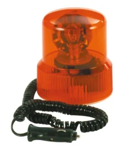 Lampe tournante 12 V orange aimant