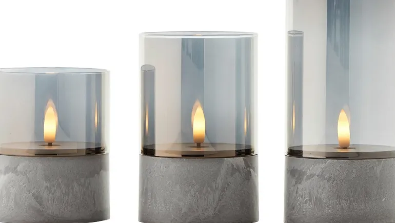 Lampes de table Brilliant Bougie - set 3 pièces