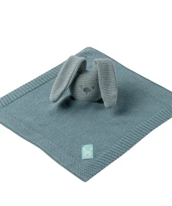 Lapidou Doudou tricot vert-de-gris