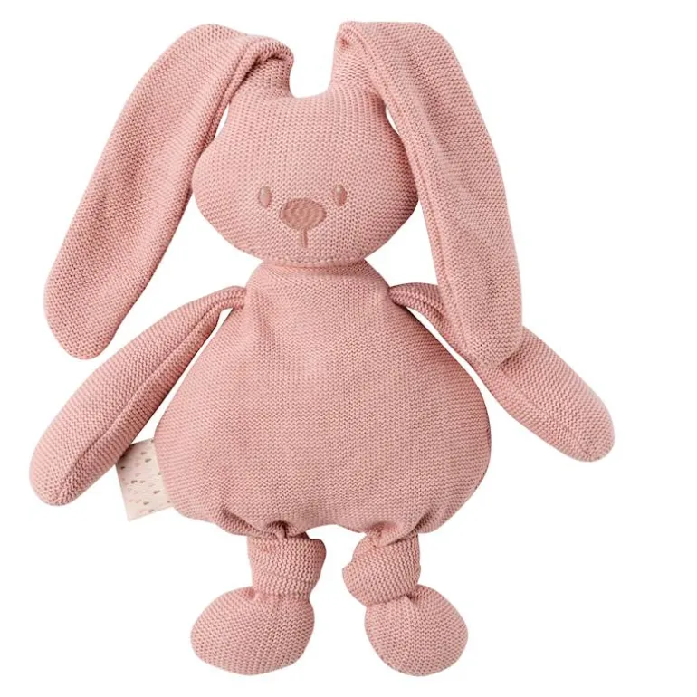 Lapidou Peluche tricot rose