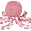 Lapidou Poulpe corail - rose ciel