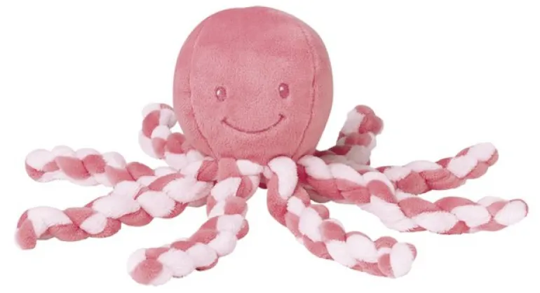Lapidou Poulpe corail - rose ciel